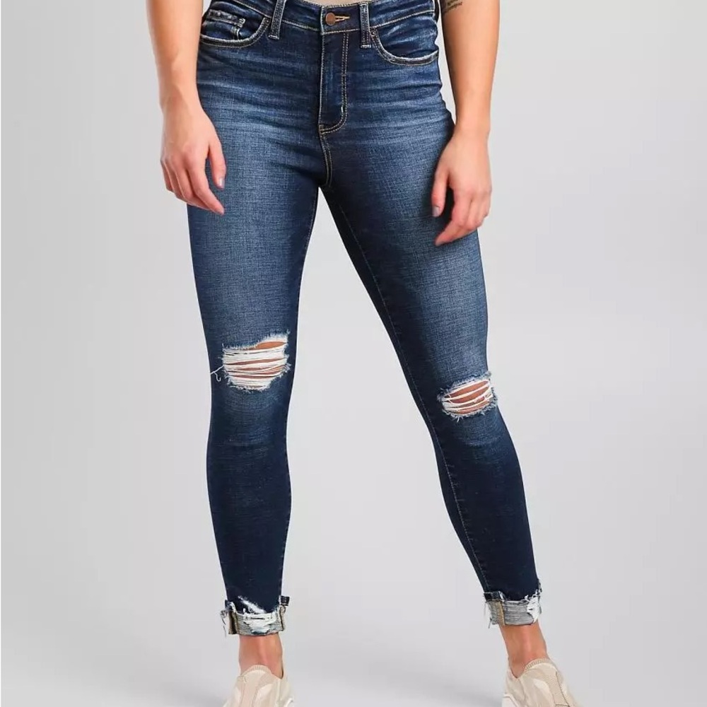 Buckle Parker Ankle Skinny Stretch Jeans size 26